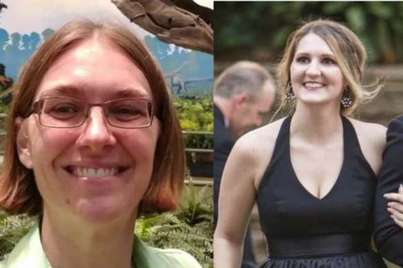 Megan Leigh Getrum, left, and Molly Matheson, right, were both killed 