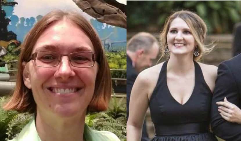 Megan Leigh Getrum, left, and Molly Matheson, right, were both killed 