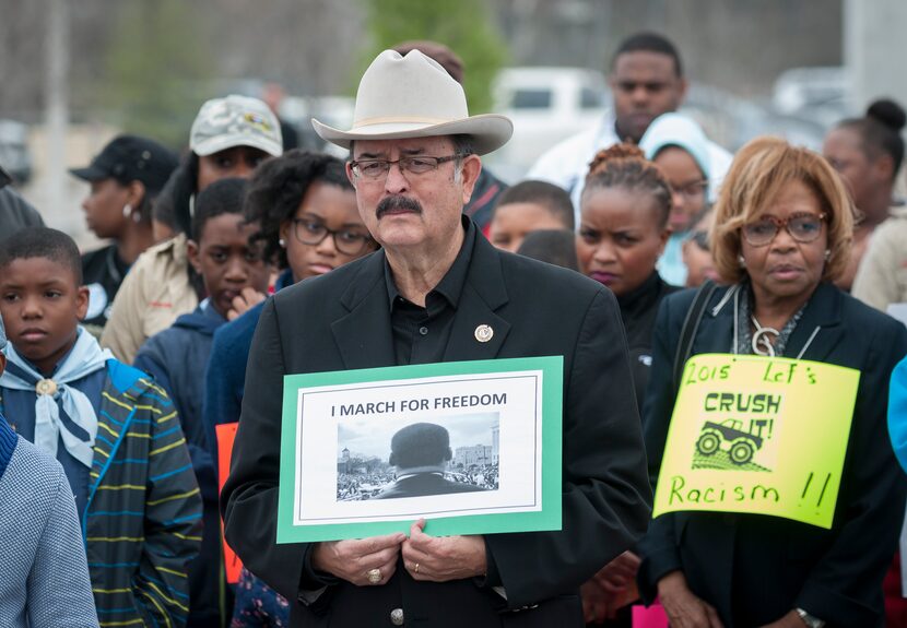 Hector Flores, past national president of LULAC -- and a former member of the Justice...