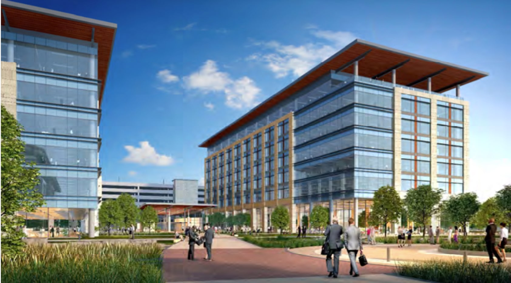 Charles Schwab is working on plans for two new office buildings that would house thousands...