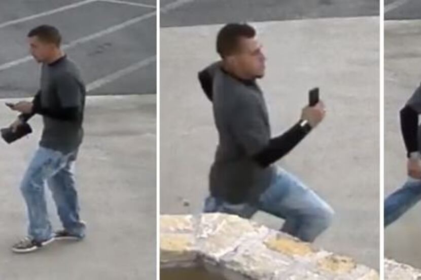 Images of the suspect who pulled a woman from her car in an attempt to steal it on Sept. 29,...
