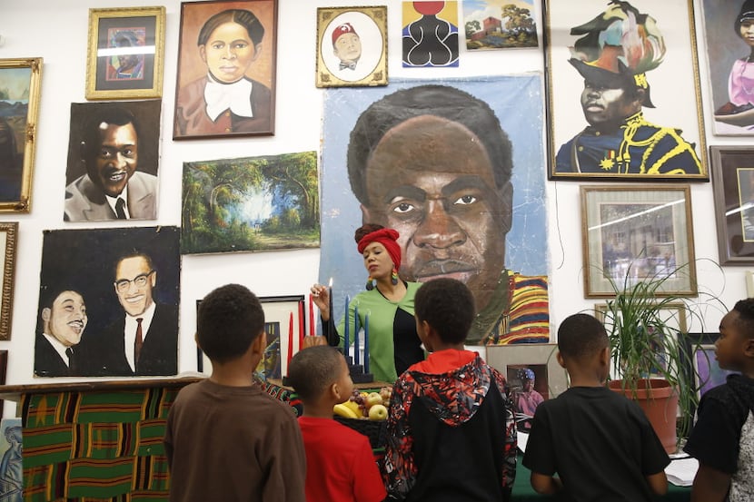 The Pan-African Connection Bookstore, Art Gallery and Resource Center in East Oak Cliff will...