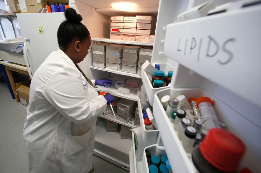 Dagim Legesse, a doctoral student, is part of a team of researchers at UT Southwestern....