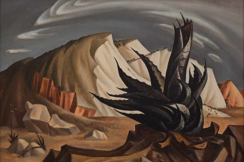 Jerry Bywaters, 'Century Plant,' 1939 . Works like this and others are just some of the...