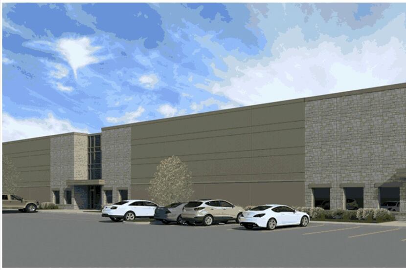 The Crosby Trade Center will have two industrial buildings with almost 300,000 square feet.