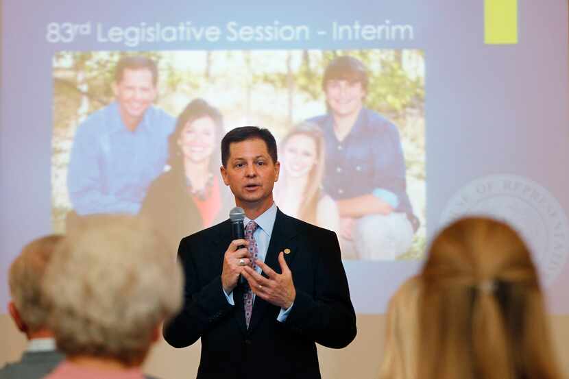 Rep. Scott Sanford, R-McKinney, will host a district coffee from 8 to 9:30 a.m. Saturday at...
