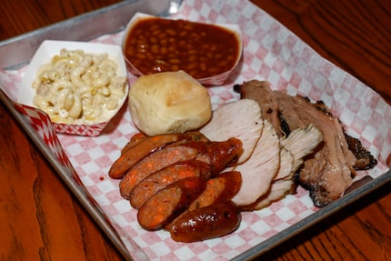 Brisket, sausage and turkey are some of the popular smoked meats Big Al's Smokehouse BBQ in...