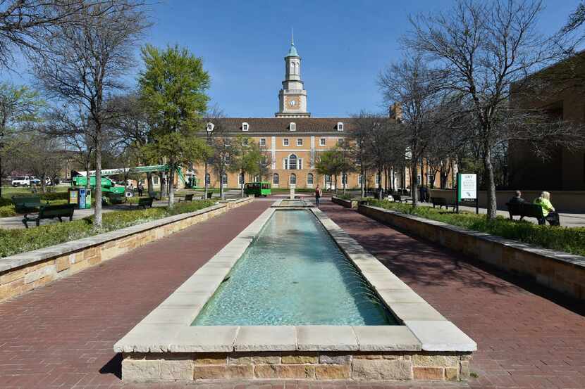 University of North Texas Hurley Administration Building  in Denton in a file photo.  The...