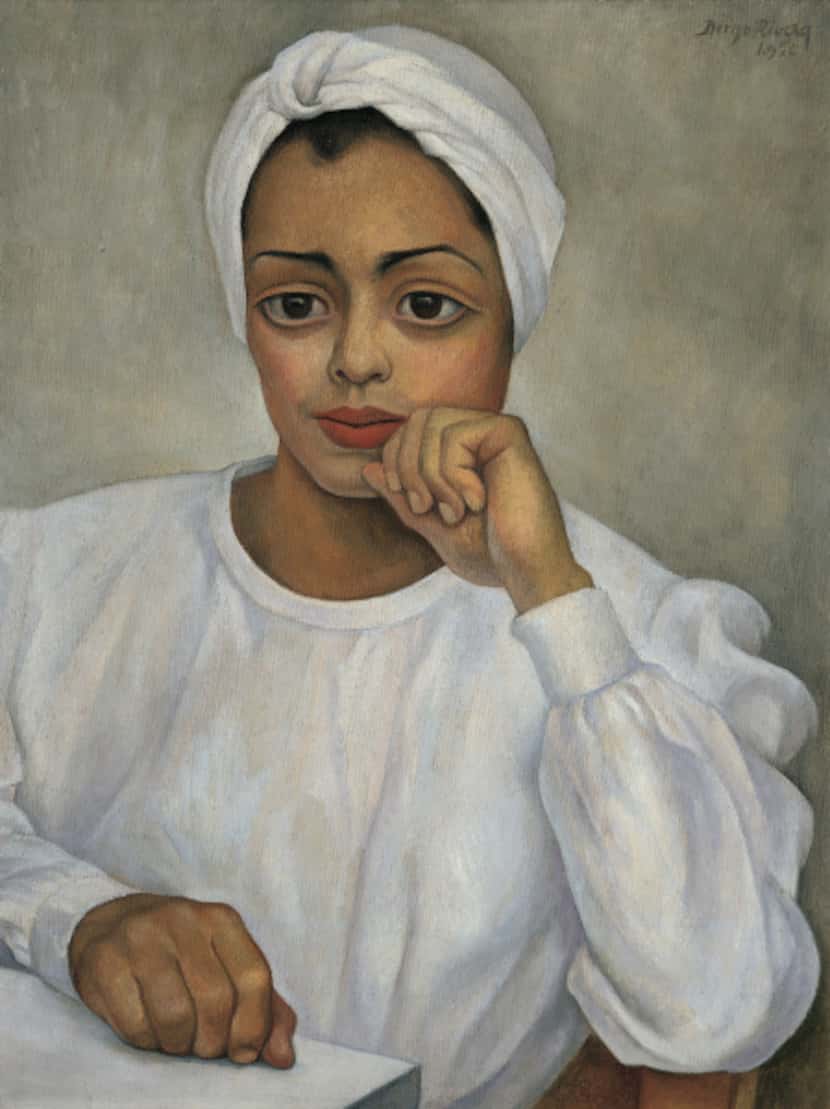  Irma Mendoza, 1950 by Diego Rivera
Oil on canvas.
28 x 19-­‐5/8 in. 
Collection of Andrés...