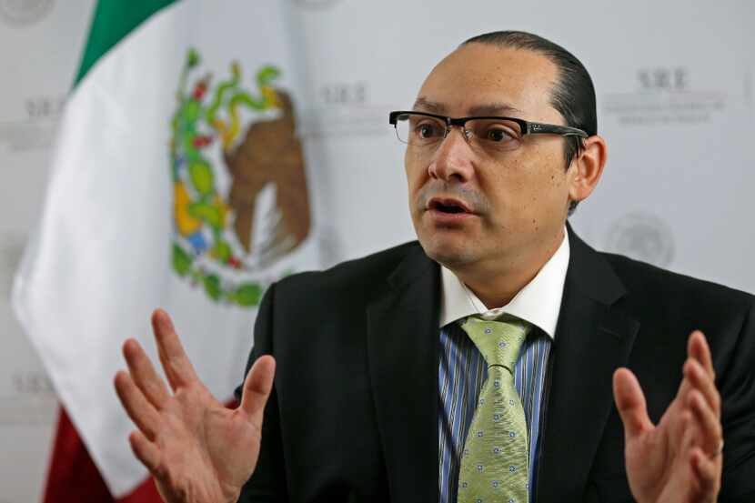 Mexican Consul General Francisco de la Torre explains the Mexican government's challenges on...