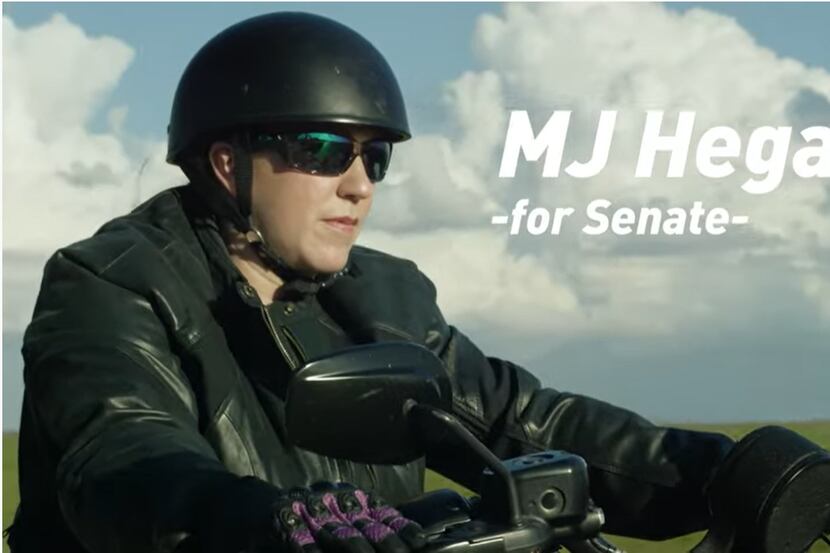 MJ Hegar, the Democratic nominee who lost to Sen. John Cornyn in November 2020, is selling...