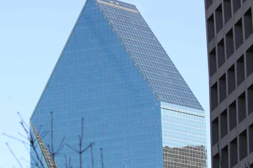 Completed in 1983, the 60-story Fountain Place tower in downtown Dallas is one of the city's...