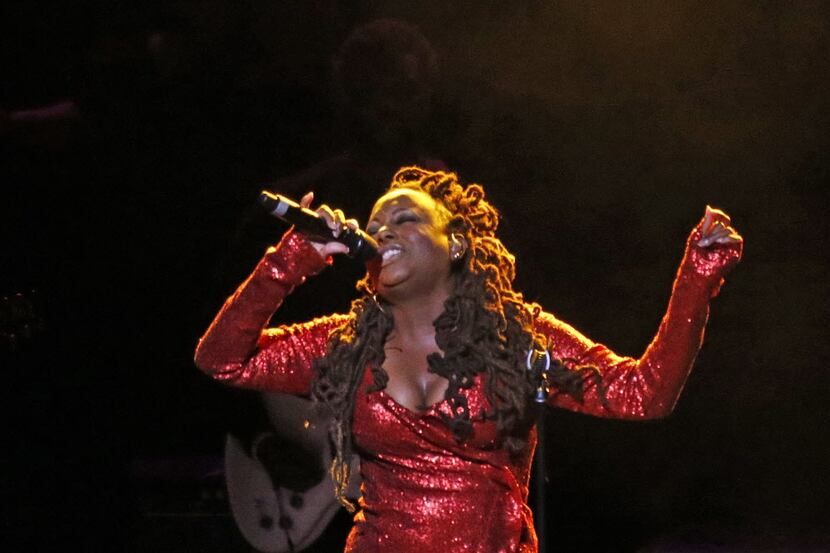 Ledisi performs in concert at the Majestic Theatre in Dallas on Thursday, March 5, 2015.