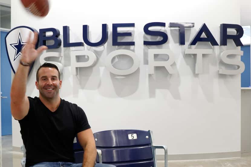 Rob Wechsler, CEO of Blue Star Sports, poses for a portrait in his office in 2016 in Frisco....