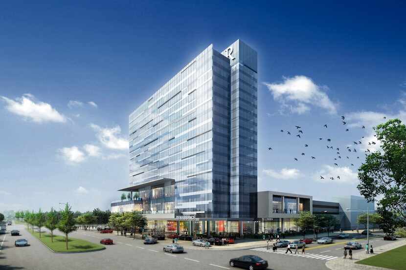  A new luxury Renaissance Hotel on Legacy Drive near the Dallas North Tollway will contain...