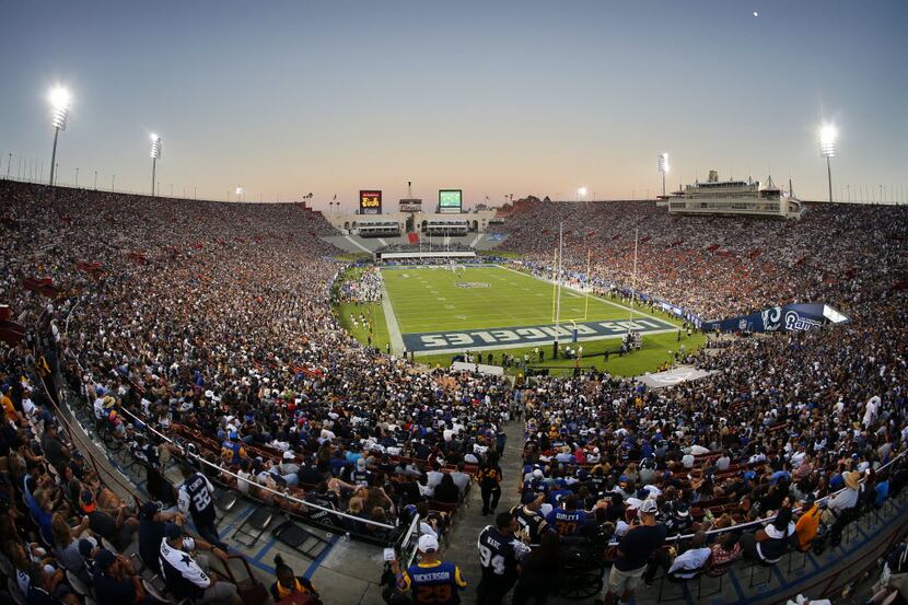 NFL on FOX - This is the first playoff game the Los Angeles Rams have  played at the Coliseum since the 1978 NFC Championship game, where they  faced Roger Staubach and the