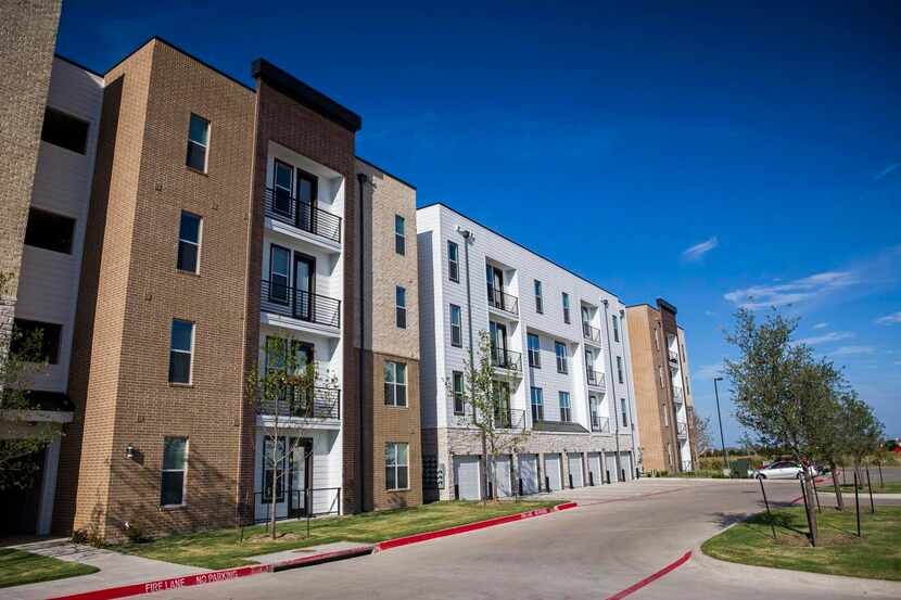 
At Millennium, a new apartment complex on the west side of McKinney where 130 of 164 units...