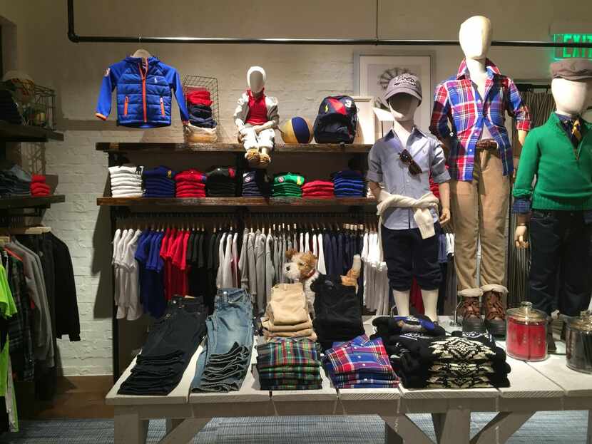 Polo Ralph Lauren opened one of its newly designed stores in NorthPark Center. Kid's...