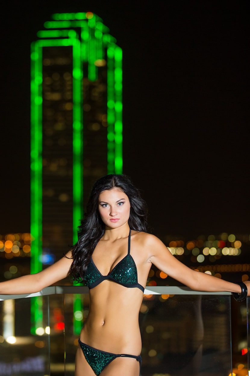 Jade, a Grand Rapids, Minn. native, is in her first year with the Dallas Stars Ice Girls.