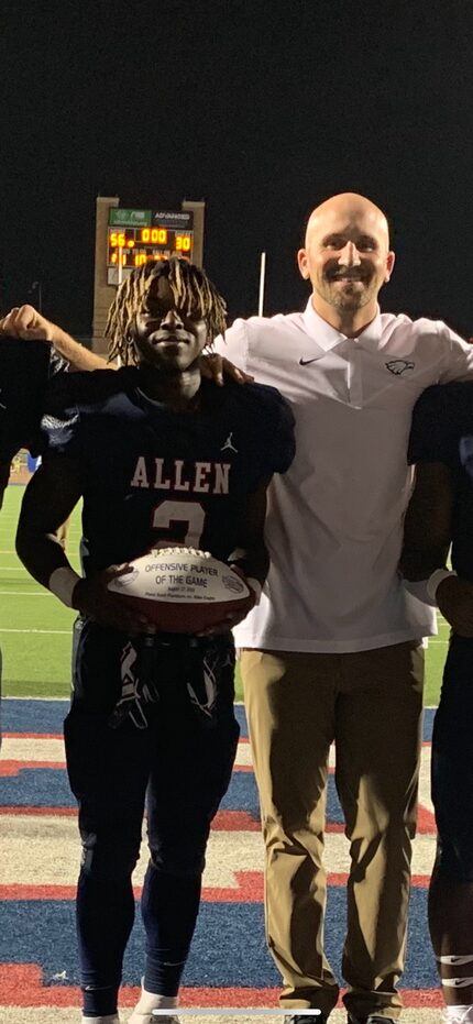 Allen's Jaylen Jenkins is the offensive player of the week.