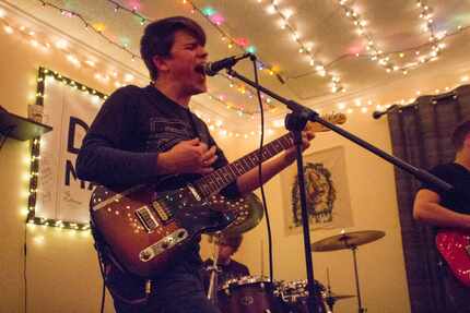 Local band I, the Ghost plays Dane Manor, a house venue located in Denton. The group will...