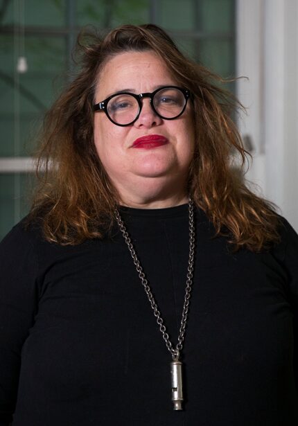 Elizabeth McCracken, seen here in her Austin home in 2019, is the author of eight books.