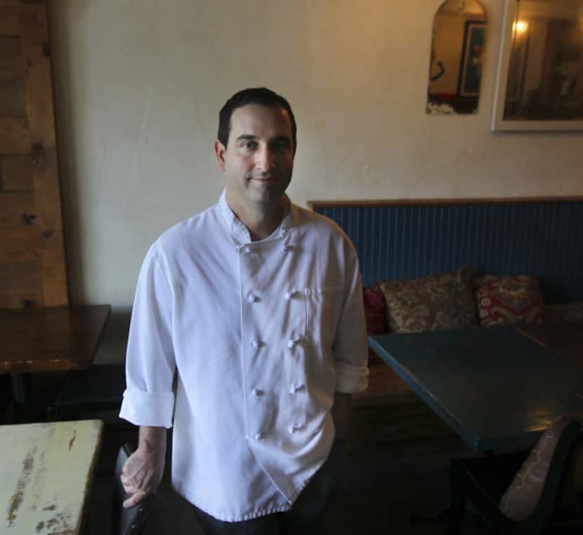 David Uygur, chef and owner of Lucia in the Bishop Arts district, says the secret to chicken...