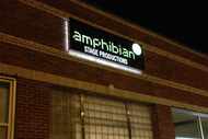 Fort Worth's Amphibian Stage on South Main Street.
