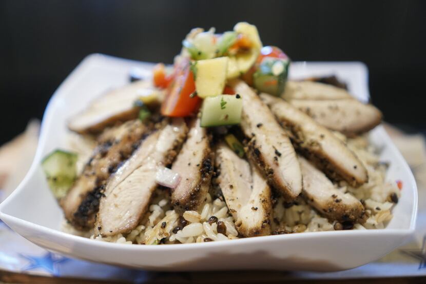 The new supergrain bowl at AT&T Stadium was created for healthy eaters, the executive chef...
