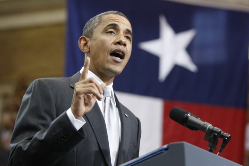 President Barack Obama gave a speech on higher education at the University of Texas at...