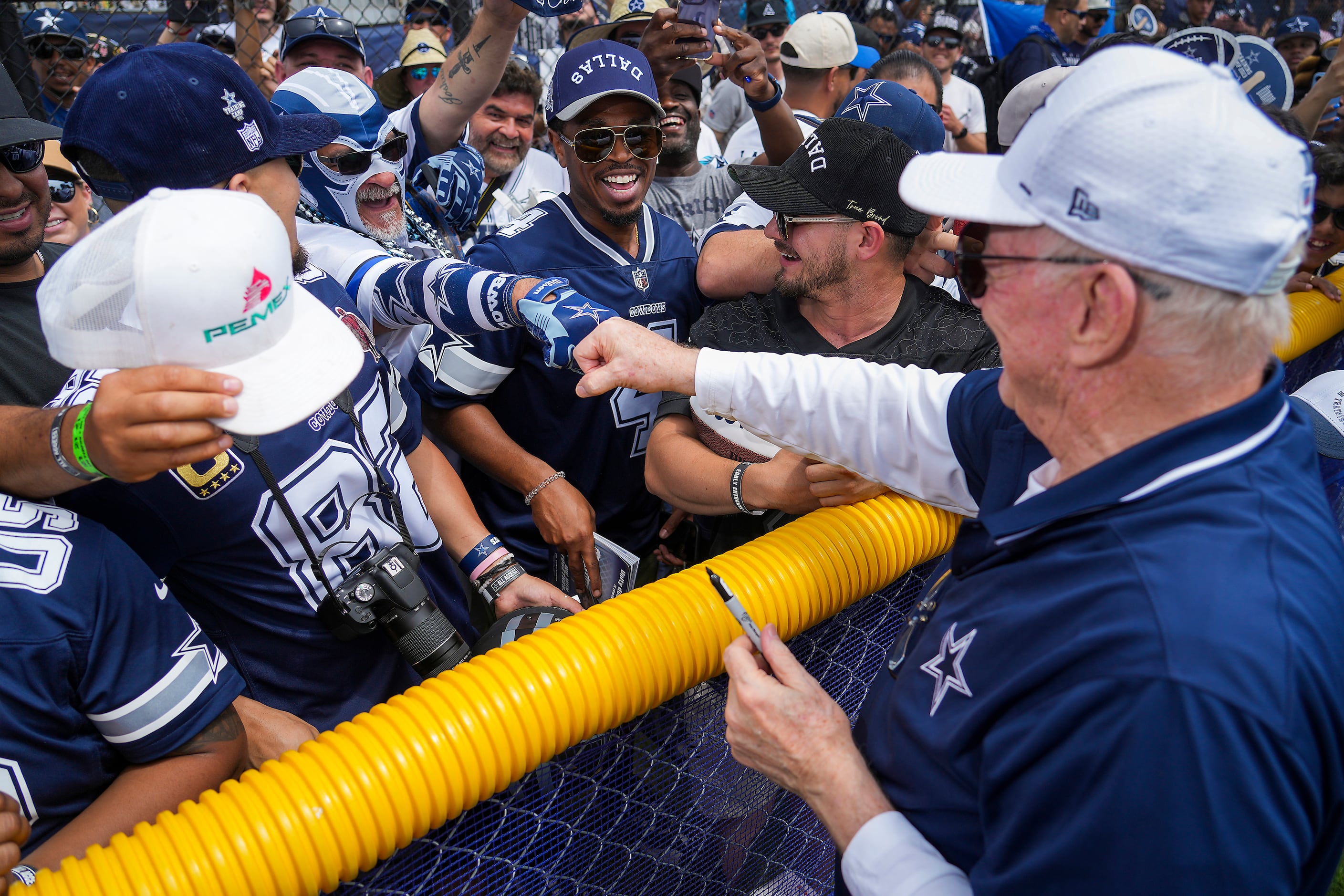 Photos: Opening ceremonies at Cowboys training camp on Dak's 30th birthday