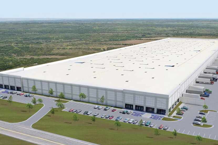 Duke Realty's Intermodal III warehouse project is near Interstate 45.