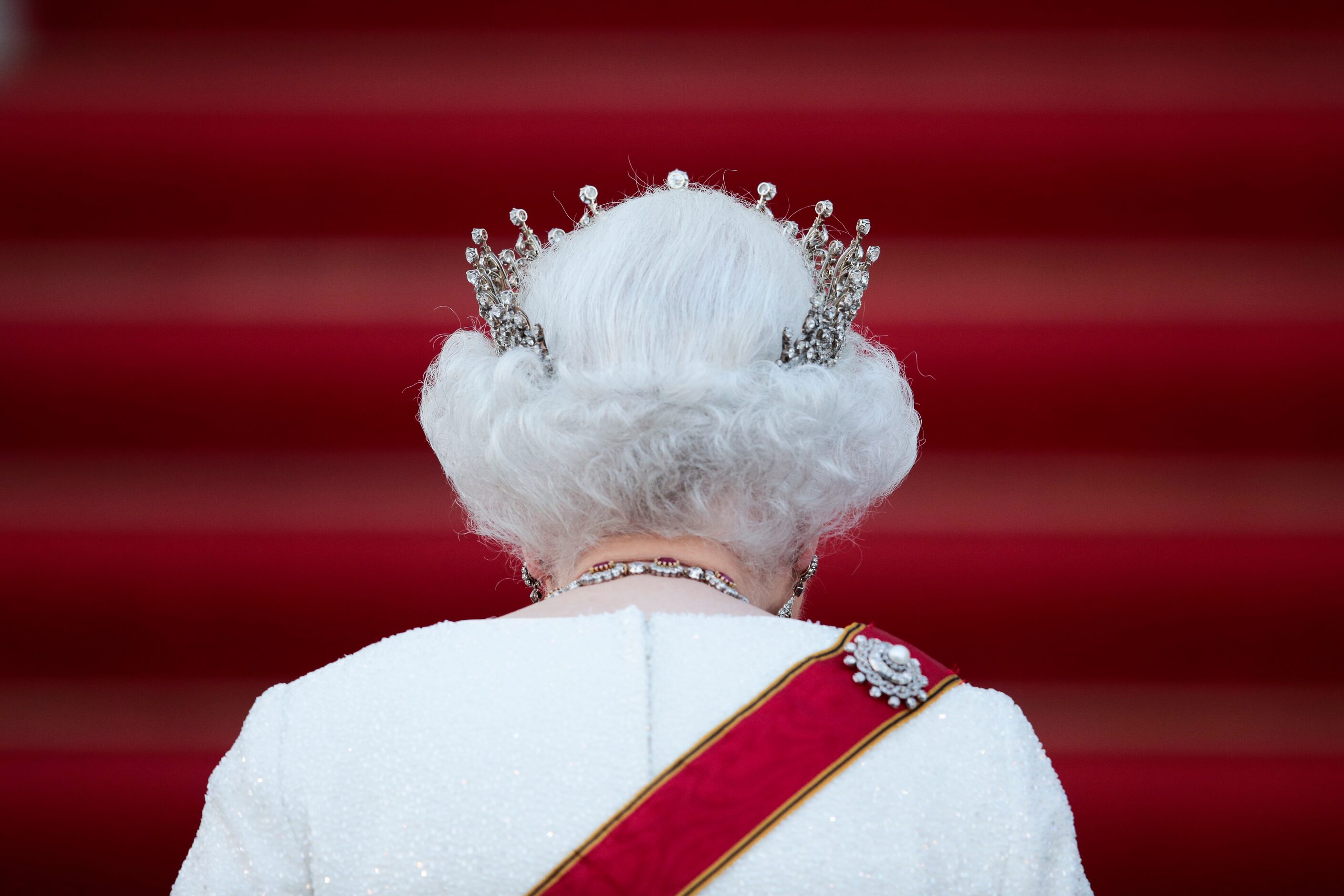 FILE - In this June 24, 2015 file photo Britain's Queen Elizabeth II arrives for an official...