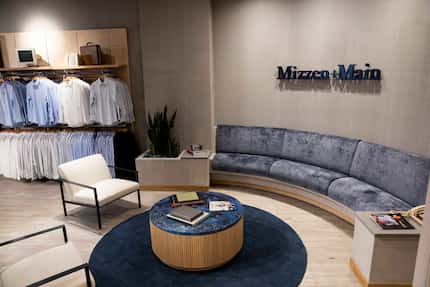 The lounging area at Mizzen+Main in the West Village. 