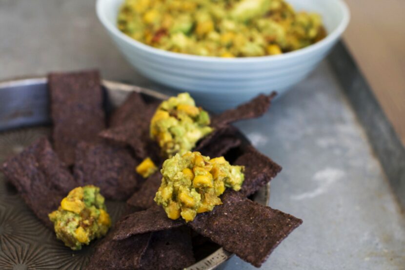 Chipotle corn guacamole.