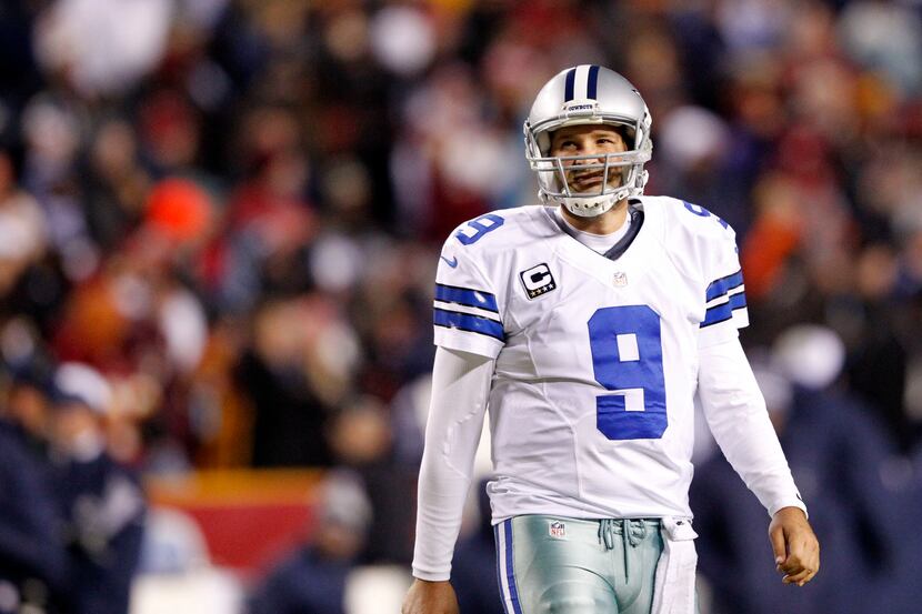 Cowboys quarterback Tony Romo.