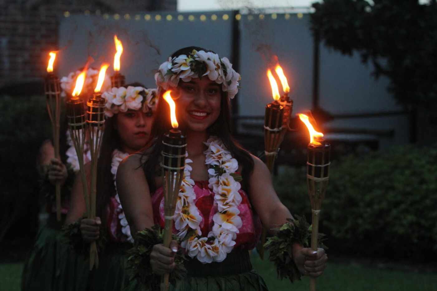 Hawaiian Night at NYLO Dallas/Los Colinas  included tiki drinks, a poolside dinner and...