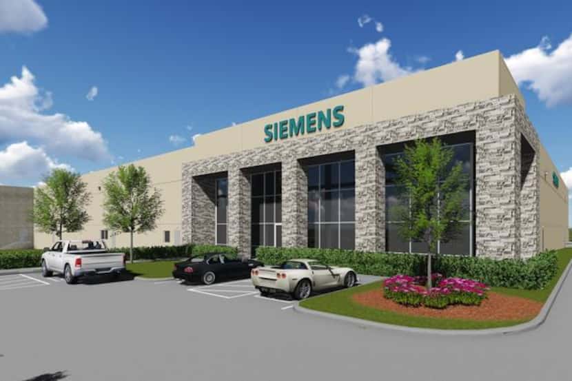  Siemens new building will add 50,000 square feet. (Siemens)