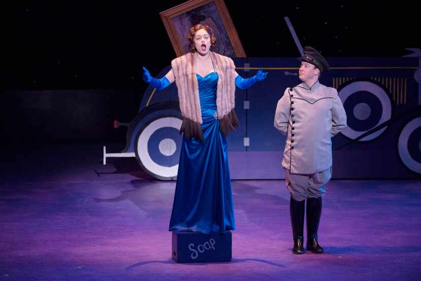 
Janelle Lutz, pictured with Ryan Appleby, shines in the lead role in Lyric Stage’s Lady in...