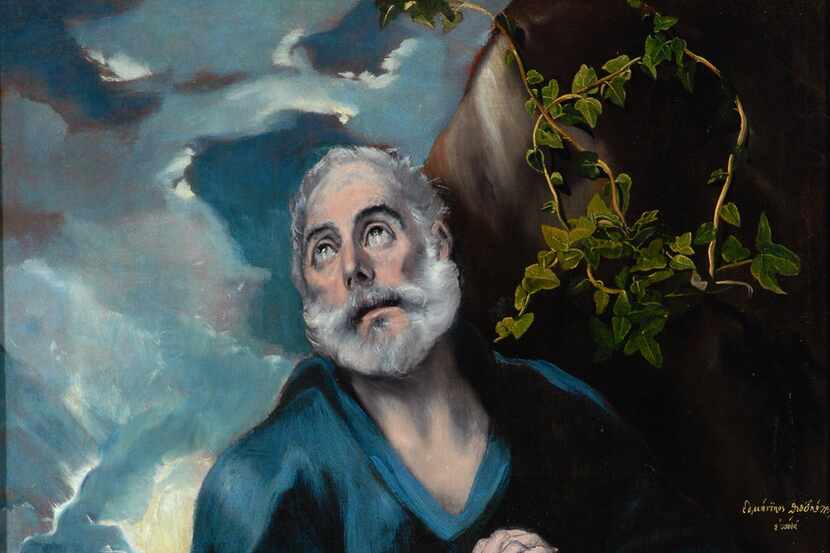 El Greco (Domenikos Theotokopoulos), (Greek, 1541 1614), The Tears of Saint Peter, 1580s....