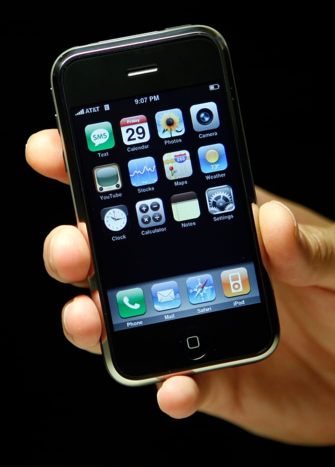 Apple's first iPhone came out in 2007. 