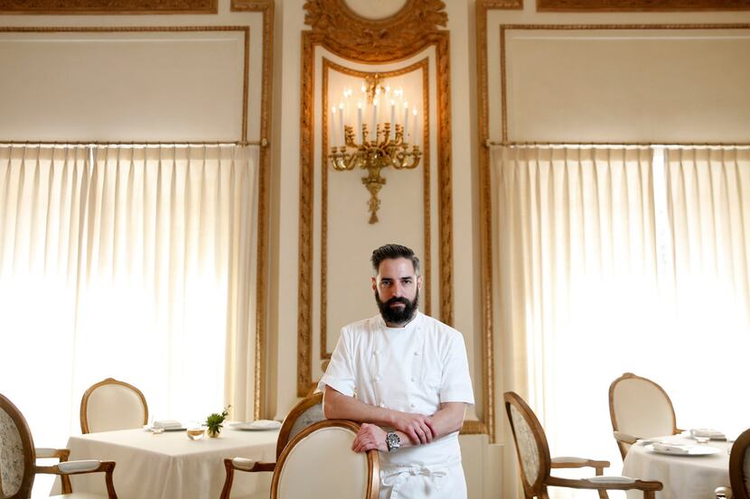 Chef Anthony Dispensa at the French Room 
