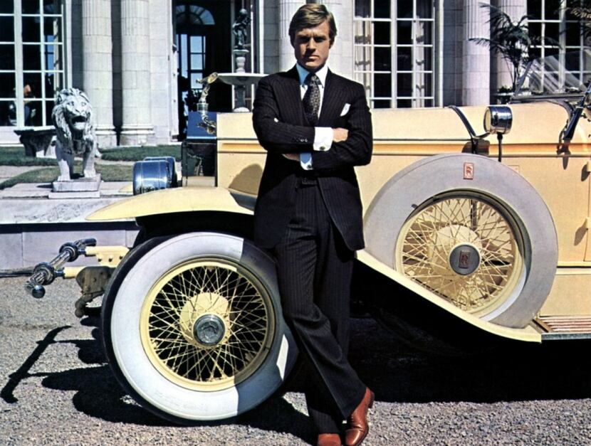 Robert Redford starred in 1974's The Great Gatsby.