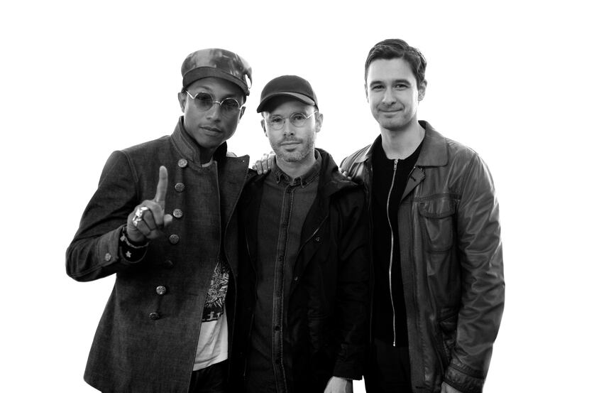 Rules of the Game was created by the trio above. Pharrell Williams (left) wrote the score,...