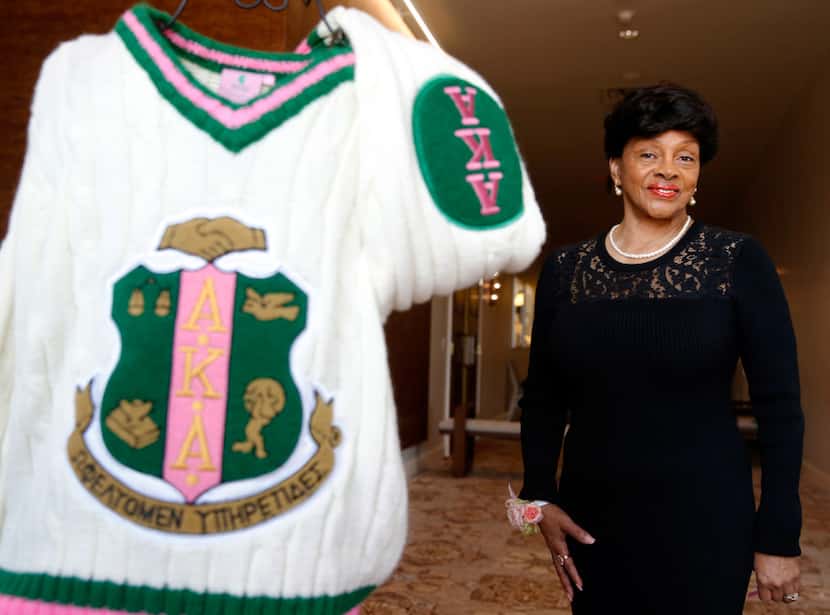 Beverly Collymore has been a member of Alpha Kappa Alpha for 60 years.