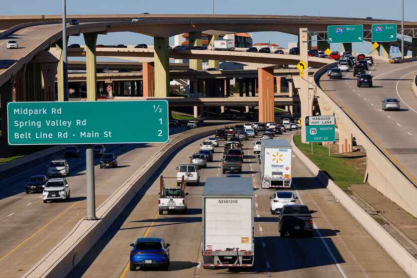 Commutes have gotten longer in the Dallas area as more people are working hybrid schedules...