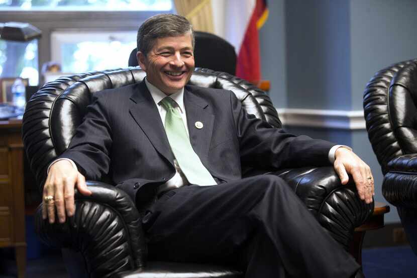 Rep. Jeb Hensarling, R-Texas, on Capitol Hill in Washington on June 9, 2015. His surprise...