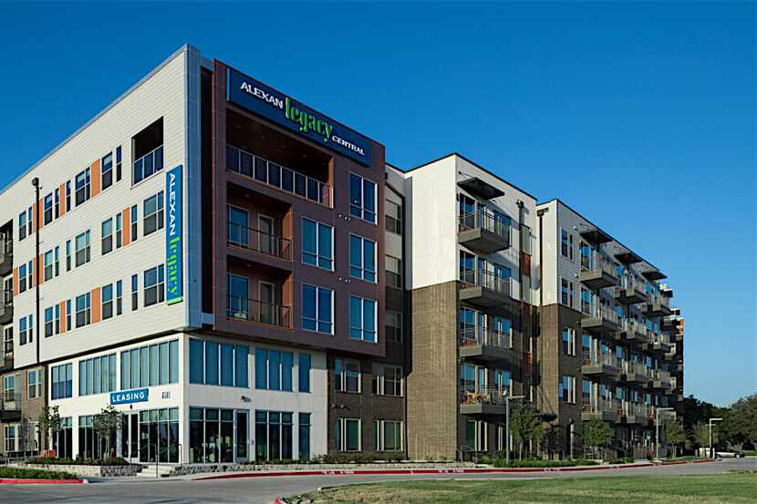 The Alexan Legacy Central apartments were completed in early 2020.