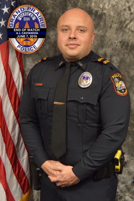 Grand Prairie police Officer A.J. Castaneda served in the department for five years. He is...