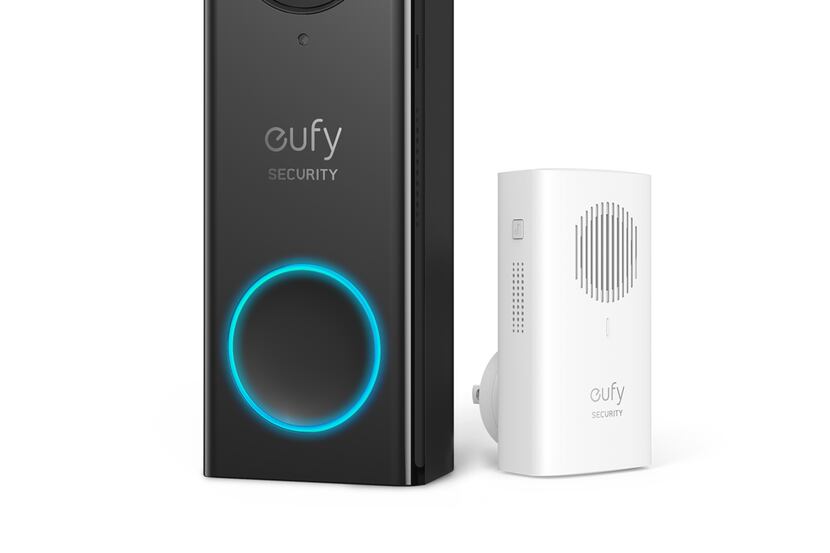 The Eufy Video Doorbell with wireless chime